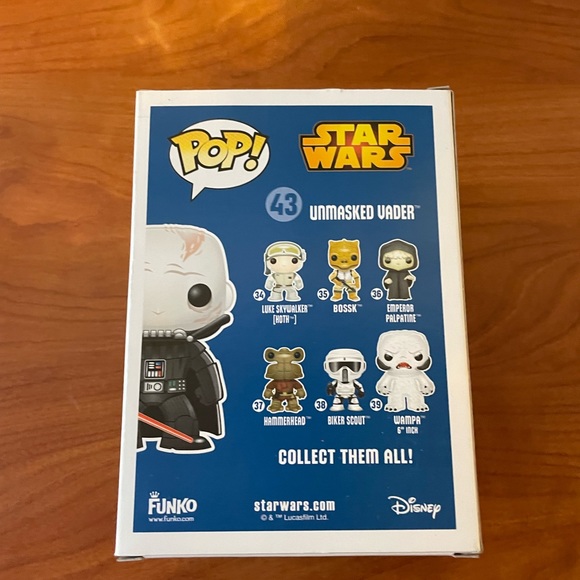 Rare unmasked darth Vader funko pop - Picture 3 of 7